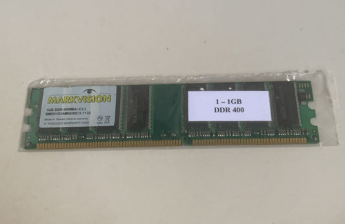 Memória 1gb Markvision Ddr400 Para Pc Desktop (Usado)