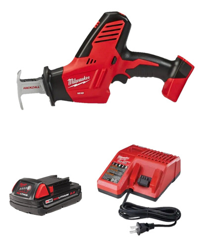 Sierra Reciproca Inalámbrico 18v Kit Milwaukee 2625-21p