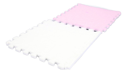 Alfombrilla De Felpa Gruesa Entrelazada, 10 Unidades, Espuma