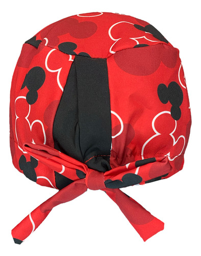 Gorro Médico Quirúrgico Antifluidos Minnie Y Mickey Unisex Mickey Mouse / Toalla Antisudor Estampado Unitalla