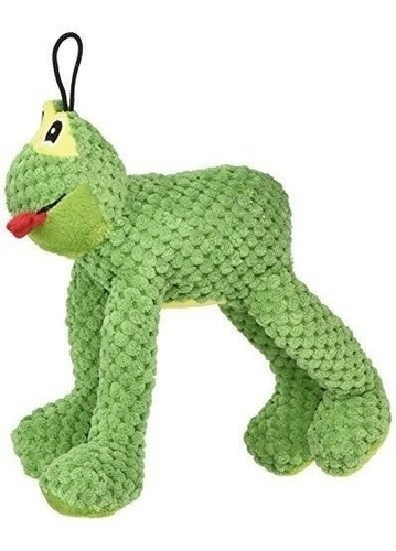 Fabdog Floppy Frog Squeaky Dog Rrtoy (pequeño)