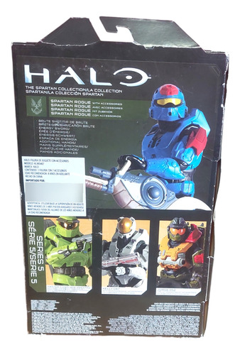 Figura Spartan Rogue Halo The Spartan Collection