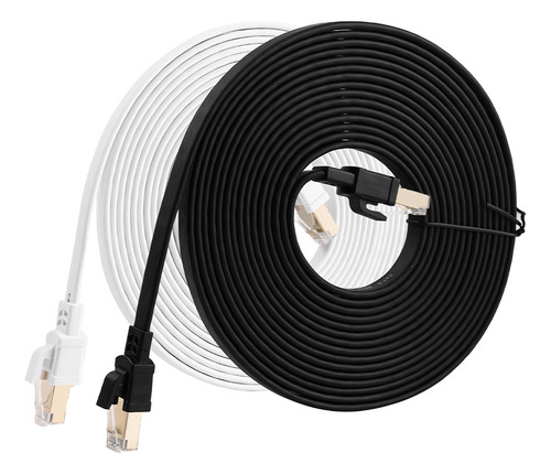 Cable Lan Ethernet Cat8 Rj45 20 Mts/ 40 Gbps 2000mhz