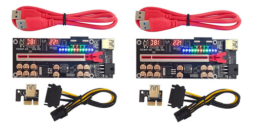 Tarjeta Vertical Pci-e Pro Ver018, Pci-e, 1 A 16 Puertos Usb