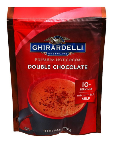 Chocolate En Polvo Doble Ghirardelli 298 Grs 2 Pack Ipg