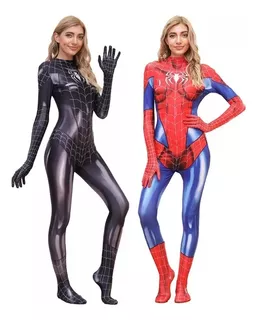 Disfraz De Spiderman Mono Ajustado Para Cosplay De Spiderman