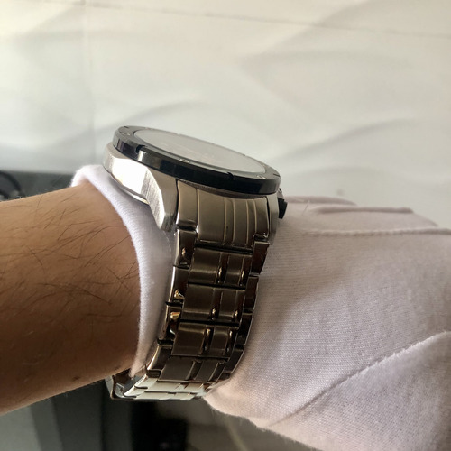 Reloj Nvforce 46mm Acero Inox Cronos Tipo Invicta Casio (Usado)