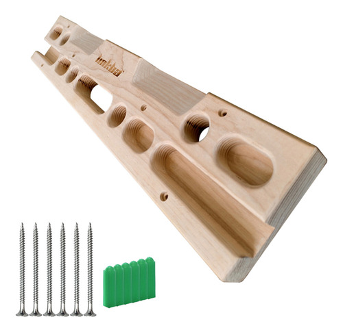 Tabla Colgante De Madera For Trepar, Diapasón, Puerta, Mano