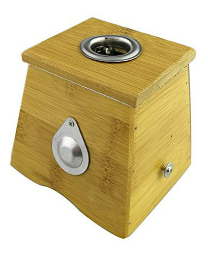 Winterworm Bamboo One Hole Healing Box For Moxa Moxibustion 