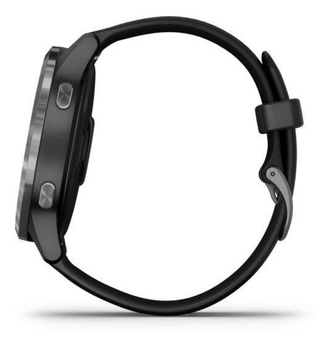 Imagen 4 de 4 de Smartwatch Garmin Vívoactive Vívoactive 4 1.3" caja 45mm de polímero reforzado con fibra black, malla black de silicona y bisel slate de acero inoxidable