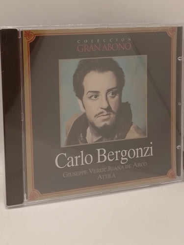 Carlos Bergonzi Gran Abono Vol.15 Cd Nuevo 