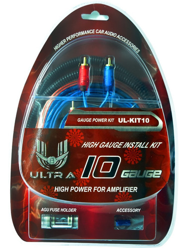 Kit De Instalación Ultra Ul-kit10 Calibre 10 Profesional