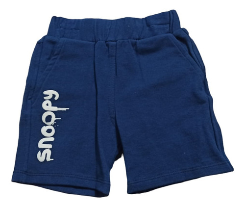 Conjunto Peanuts Snoopy Set 2 Pz Azul Para Niño 5866