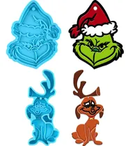 Comprar Moldes De Resina De Adorno De Navidad Llaveros Y Colgantes