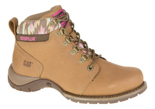 Botin Marron Caterpillar Mujer P308345-hf6