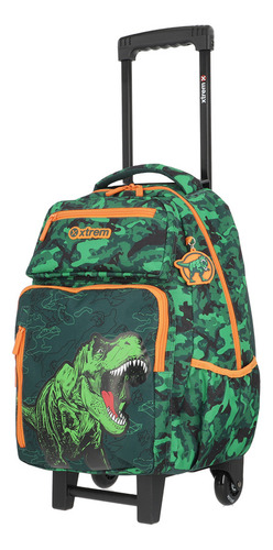 Mochila Xtrem Runpack 5xt Green Dino