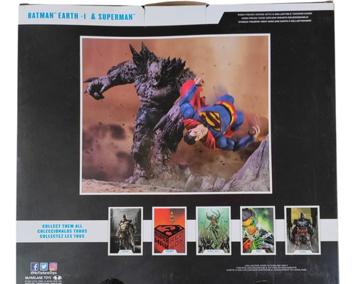 Batman Earth I & Superman Warner Dc Multiverse Darknight 20