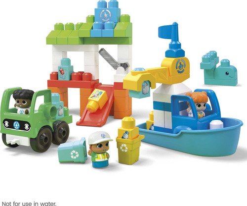 Conjunto De Brinquedos Building Blocks Mega Bloks Fisher-pri