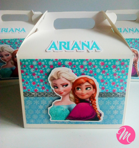 10 Cajitas Bolsitas Sorpresitas Frozen! Personalizadas 