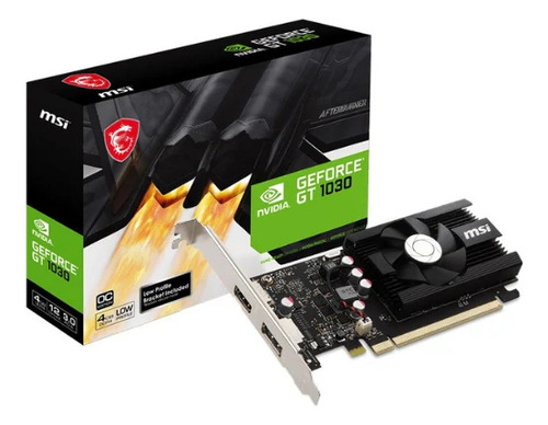 Tarjeta De Video Msi Gf 1030 4gb, Tienda , Garantia