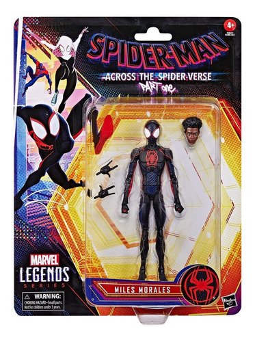 Miles Morales Spiderman Across Spider-verse Marvel Legends