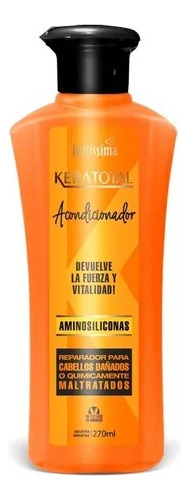 Acondicionador Keratotal Reparador X 270 Ml Bellissima