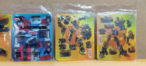 Armables Bimbo Transformers 2007 Colección Completa (Usado)