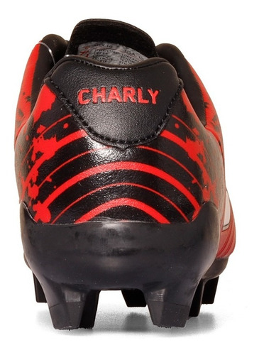 Imagen 6 de 7 de Tacos Futbol Niños Charly 1069345 Rojo Sport Fg 15-21 Gnv®