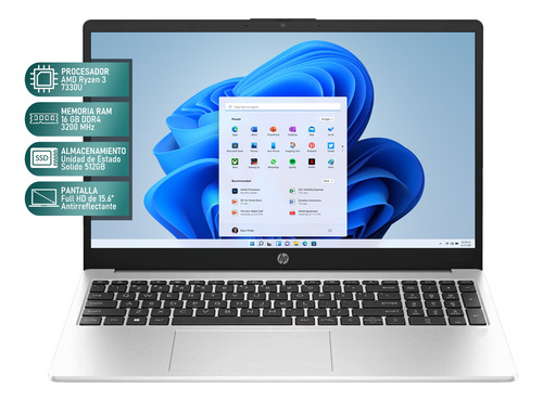 Laptop Hp 255 G10 Ryzen 3 16gb 512gb Ssd