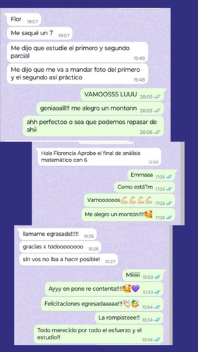 Clases Particulares Matematica, Quimica, Fisica, Cbc, Utn