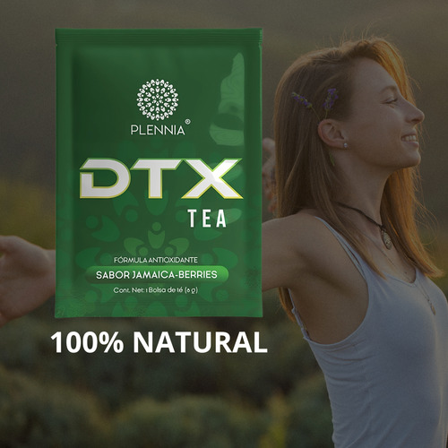 Dtx Tea (6 Semanas) Te Detox 100% Original