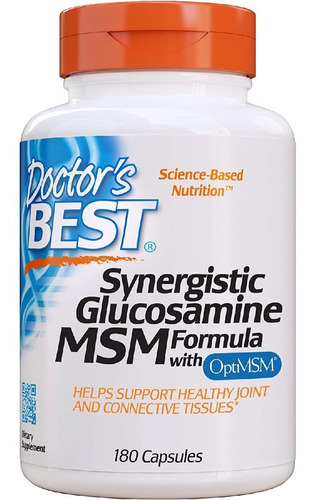 Glucosamina Sinérgica Msm Doctor's Best 180 Capsulas