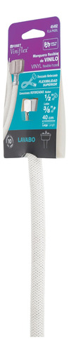 Manguera Lavabo/fregadero Vinilo 1/2' X 3/8' 40cm, Plást/lat