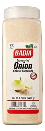 Badia Cebolla Granulada 1,25 Lbs /566.9 Gr