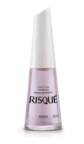 Esmalte Cremoso Risqué Hipoalergênico Rosa Ninfa