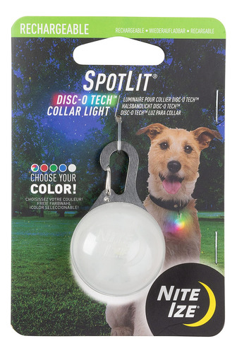 Nite Ize, Inc. Spotlit Luz De Seguridad Para Collar De Perro