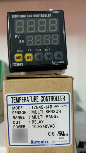 Controlador De Temperatura Tzn4s-14r Autonics
