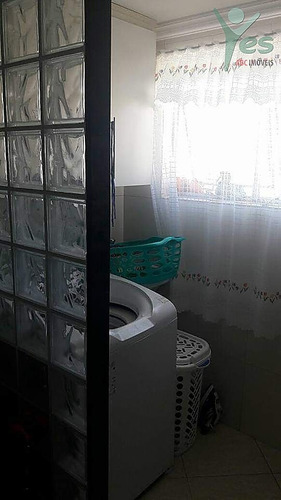 Imagem 5 de 15 de Ref.: 2156 - Apartamento Com Condomínio 2 Quartos Sendo 1 Suíte E 01 Vaga No Camilópolis,santo André - Sp - 2156
