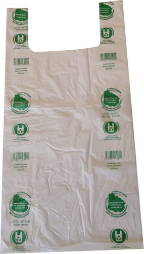 Bolsas Biodegradables - 100 Bolsas - 40 X 50 Cm