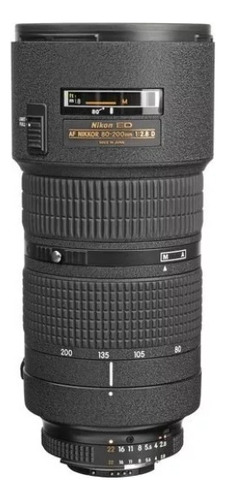 Nikon Af 80-200mm F/2.8d Ed (n) Doble Anillo Color Negro Tipo De Montaje Tipo F