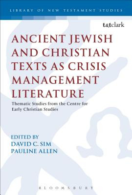 Libro Ancient Jewish And Christian Texts As Crisis Manage...