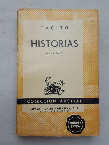 Tacito Historias Espasa Calpe