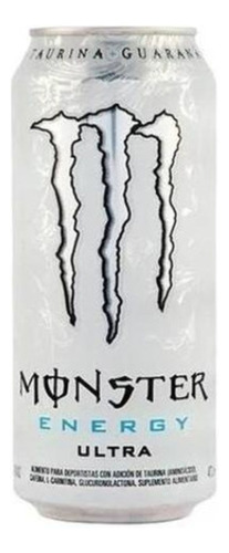 Monster Energy Blanco Ultra Sin Azucar Energizante 473ml