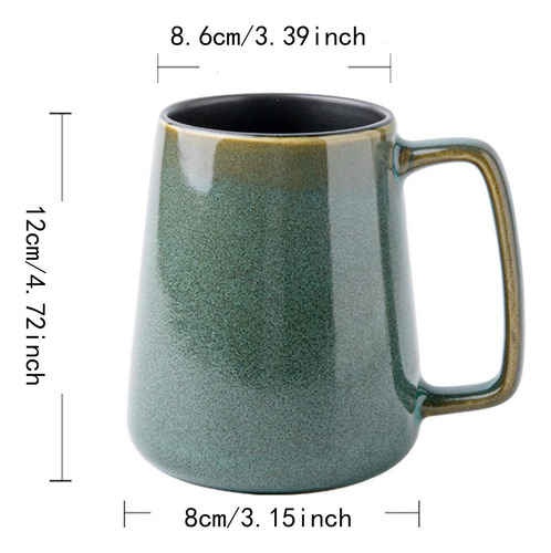 Compatible Taza De Café Glaseada De Horno Taza De Cerámica