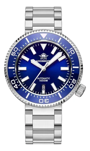 comprar Addiesdive Reloj De Buceo Para Hombre Automático Acero Buceo