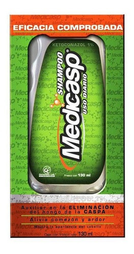 Shampoo Medicasp Anticaspa Ketoconazol En Tubo 130ml