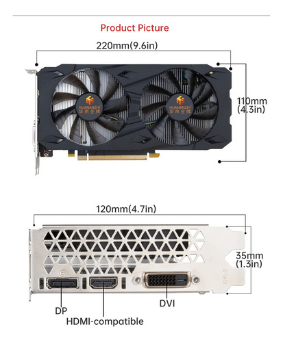 Tarjeta Video Grafica Gtx 1660 Super Gbb Gddr6 192 Bits