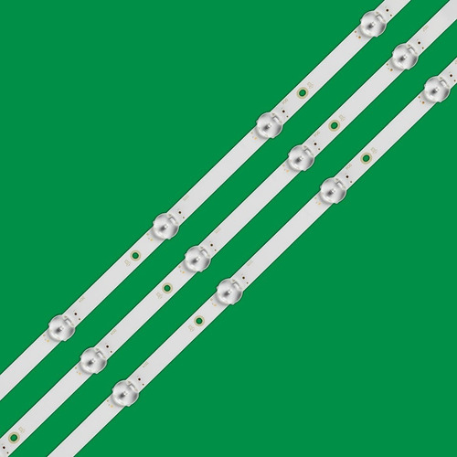 Barramento De Led Completo Aoc 43s5295/78 43s5195 Aluminio