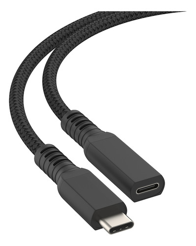 Cable Extension Alargue Usb-c Macho A Usb Tipo C Hembra 1m