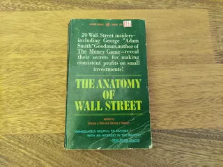 Libro The Anatomy Of Wall Street